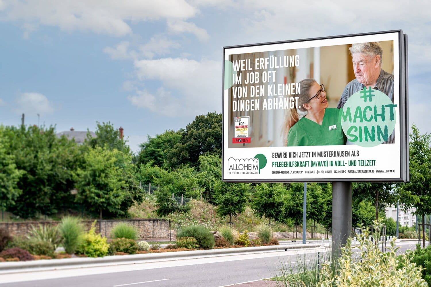 Kampagnenarbeit von 923b – Großflächenwerbung