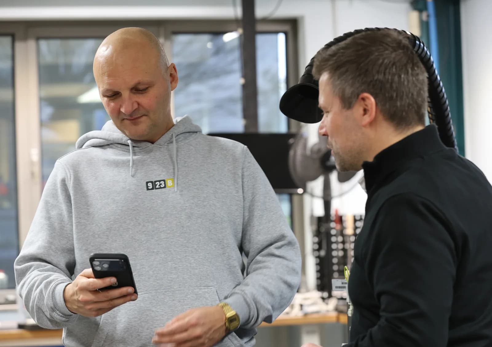 923b-Team aus Köln im Arbeitsalltag